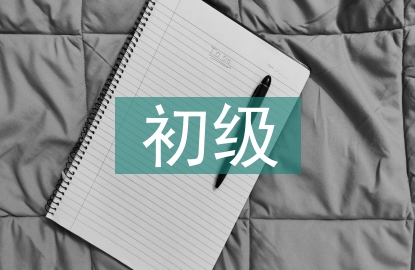 初级会计实操学习