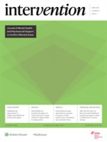 Intervention-international Journal Of Mental Health Psychosocial Work And Counse杂志
